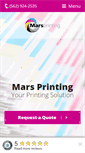 Mobile Screenshot of marsprinting.com